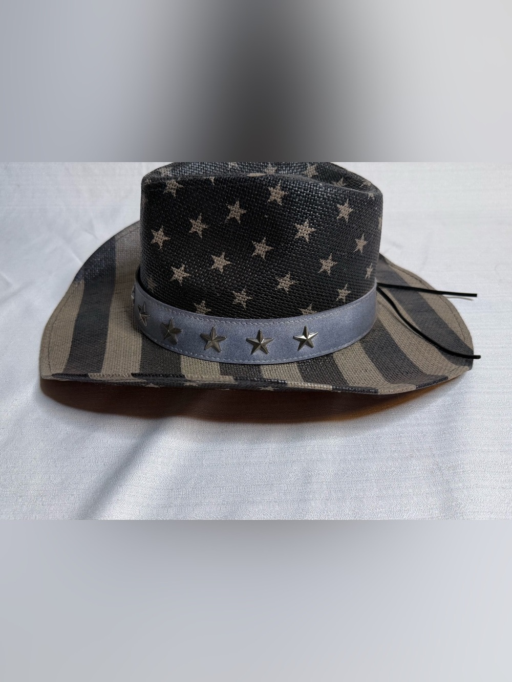 Goldcoast Old Glory Cowboy Hat American Flag Stars Stripes Western Sunwear - Picture 5 of 9